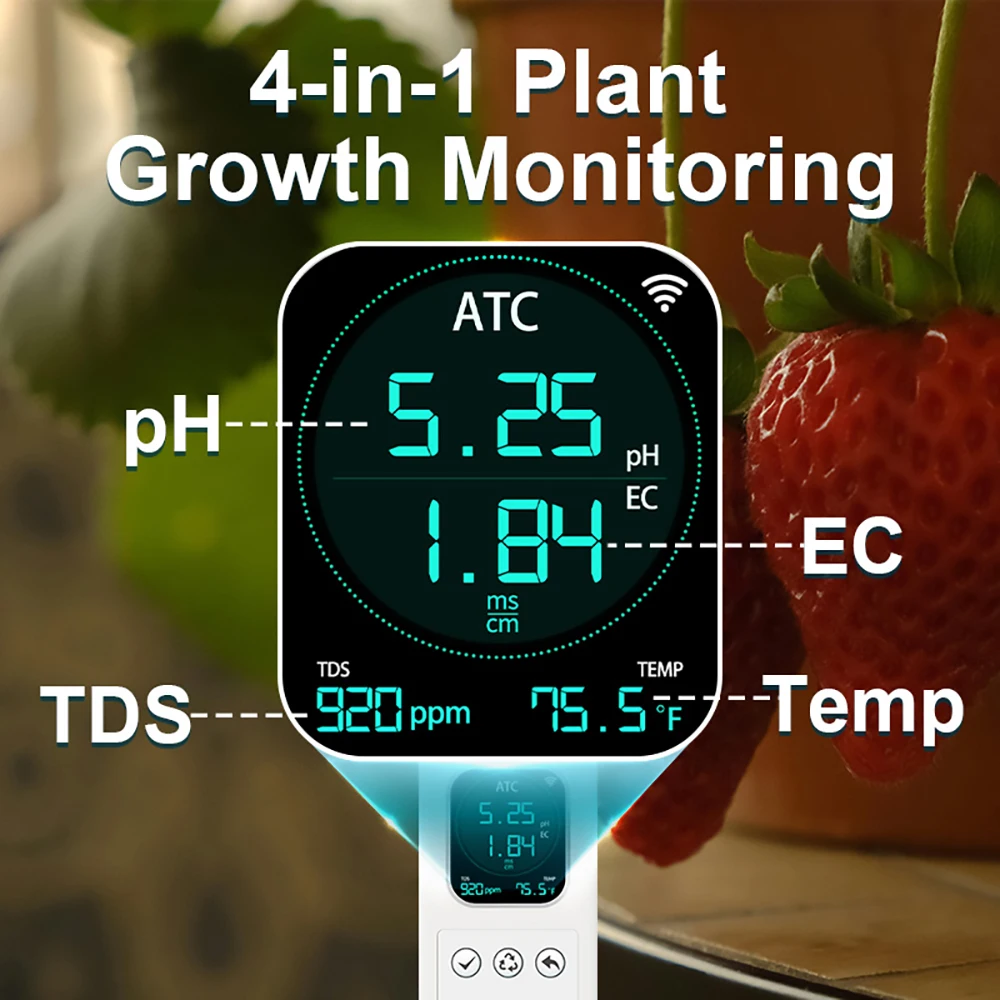 Kactoily 4-in-1 WiFi Sensor Ur - đánh giá và giá Urban Farming Indoor